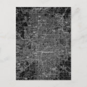ヴィンテージインディアナポリスの地図 ポストカード (正面)