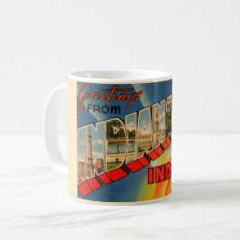 ヴィンテージインディアナポリス，マグカップ コーヒーマグカップ