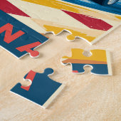 ヴィンテージインディアナレース ジグソーパズル (側面)