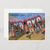 ヴィンテージインディアナ 案内ポストカード (正面/裏面)