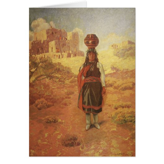 ヴィンテージインディアンウォーターキャリアバイEWロリンズ (正面)