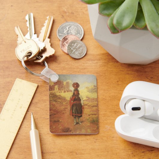 ヴィンテージインディアンウォーターキャリアバイEWロリンズ キーホルダー (デスク)