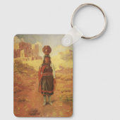 ヴィンテージインディアンウォーターキャリアバイEWロリンズ キーホルダー (裏面)