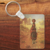 ヴィンテージインディアンウォーターキャリアバイEWロリンズ キーホルダー (正面)