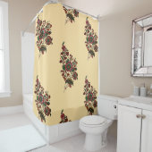 ヴィンテージインディアンコットンチンツ生地 シャワーカーテン (インサイチュ)