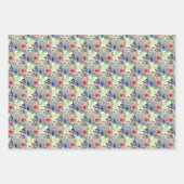 ヴィンテージインディアンスタイルタイガーパターン ラッピングペーパーシート (正面2)