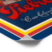 ヴィンテージインディアンチーフシガレットアドポスター13 x 19 ポスター (角)