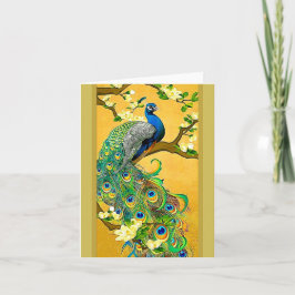 ヴィンテージインディアンブルーピーコック シーズンカード