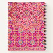 ヴィンテージインディアン刺繍模様 ノートブック (裏面)