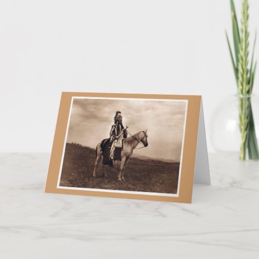 ヴィンテージインディアン軍司令官 カード (正面)