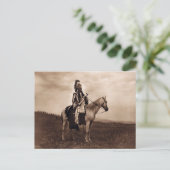 ヴィンテージインディアン軍司令官 ポストカード (スタンド正面)