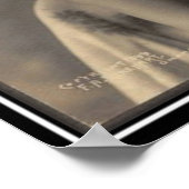 ヴィンテージインディアン：イエローフェザー，マリコパ –  ポスター (角)