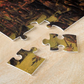 ヴィンテージインディアン、スー戦争評議会バイキャリン ジグソーパズル (側面)