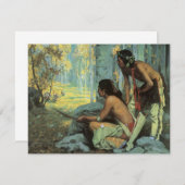 ヴィンテージインディアン、タオスターキーズバイクース (正面/裏面)