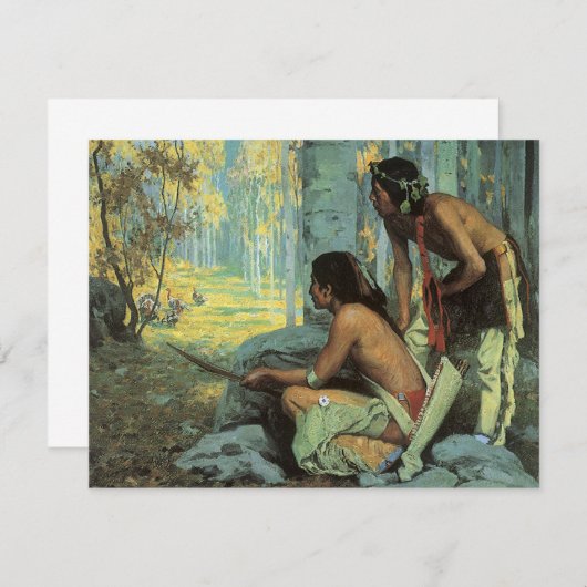 ヴィンテージインディアン、タオスターキーズバイクース (正面/裏面)