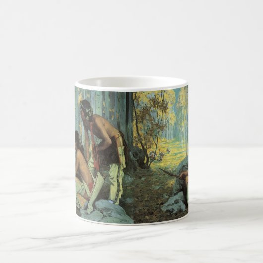 ヴィンテージインディアン、タオスターキーズバイクース コーヒーマグカップ