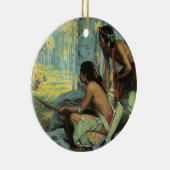 ヴィンテージインディアン、タオスターキーズバイクース セラミックオーナメント (右)