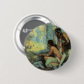 ヴィンテージインディアン、タオスターキーズバイクース 缶バッジ (正面&裏面)