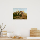 ヴィンテージインディアン、プレーリーの遊牧民、セルツァー ポスター (キッチン)