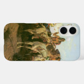 ヴィンテージインディアン、プレーリーの遊牧民、セルツァー Case-Mate iPhoneケース (裏面 (横))