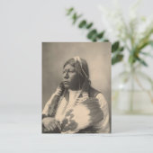 ヴィンテージインディアン:金川市グラントリチャーズ主任研究員 – ポストカード (スタンド正面)