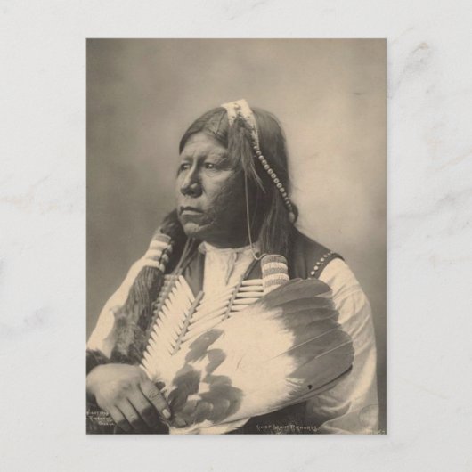 ヴィンテージインディアン:金川市グラントリチャーズ主任研究員 – ポストカード (正面)