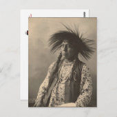 ヴィンテージインディアン: Antoine Moise, Flathead - ポストカード (正面/裏面)