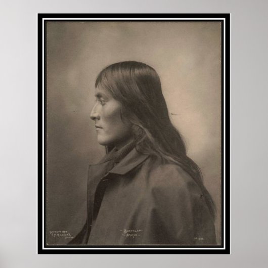 ヴィンテージインディアン: Bartelda, Apache - ポスター (正面)