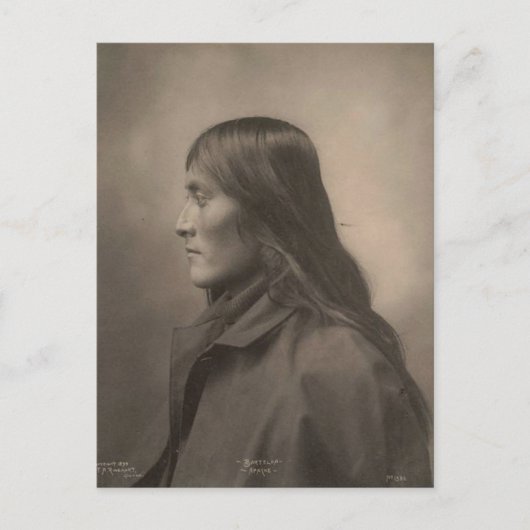 ヴィンテージインディアン: Bartelda, Apache - ポストカード (正面)