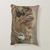 ヴィンテージインディアン、CM Russellによる覇権 アクセントクッション (裏面(縦))