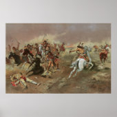 ヴィンテージインディアン、CM Russellによる覇権 ポスター (正面)