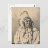 ヴィンテージインディアン: Spotted Jack Rabbit, Crow - ポストカード (正面/裏面)