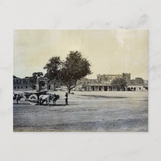 ヴィンテージインドの遺跡Lucknow ポストカード (正面)