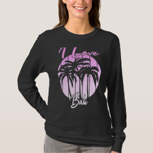 ヴィンテージインドネシアバケーションバリパームツリーズIロフ Tシャツ
