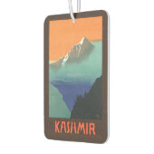 ヴィンテージインド旅行ポスターの空気清浄機 カーエアーフレッシュナー (左)