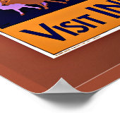 ヴィンテージインド旅行ポスター ポスター (角)