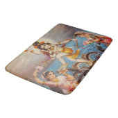 ヴィンテージインド風呂マット バスマット (アングル)