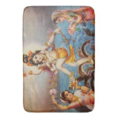 ヴィンテージインド風呂マット バスマット (正面縦)