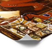 ヴィンテージインワークショップカード ポスター (角)