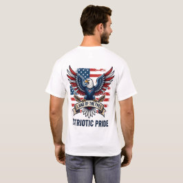 ヴィンテージイーグルランド・オブ・ザ・フリー愛国心Tシャツ Tシャツ