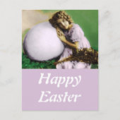 ヴィンテージイースターかわいこちゃん シーズンポストカード (正面)