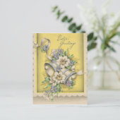 ヴィンテージイースターの鐘の挨拶 シーズンポストカード (スタンド正面)