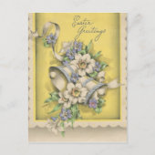 ヴィンテージイースターの鐘の挨拶 シーズンポストカード (正面)