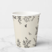 ヴィンテージイースターの香りがするキャンドル 紙コップ (裏面)