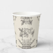 ヴィンテージイースターの香りがするキャンドル 紙コップ (右)