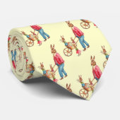 ヴィンテージイースターウサギと卵カート内の家族， ZSSG ネクタイ (ロール)