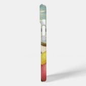 ヴィンテージイースターエッグとボートのイースターバニー Case-Mate iPhoneケース (裏面 / 左)