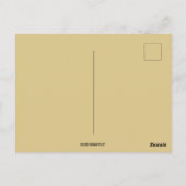 ヴィンテージイースターエッグトレイン ポストカード (裏面)