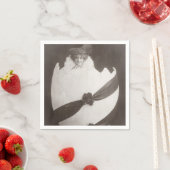 ヴィンテージイースターエッグレディ スタンダードカクテルナプキン (インサイチュ)