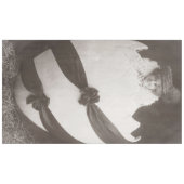 ヴィンテージイースターエッグレディ テーブルクロス (正面(横))